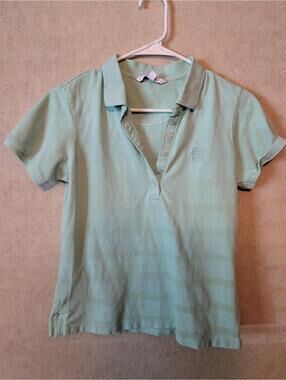 PEDRO DEL HIERRO mint green polo shirt sz S